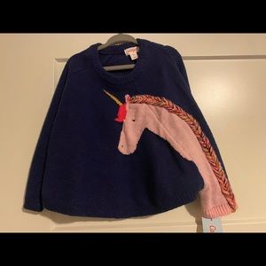 Unicorn sweater shrug